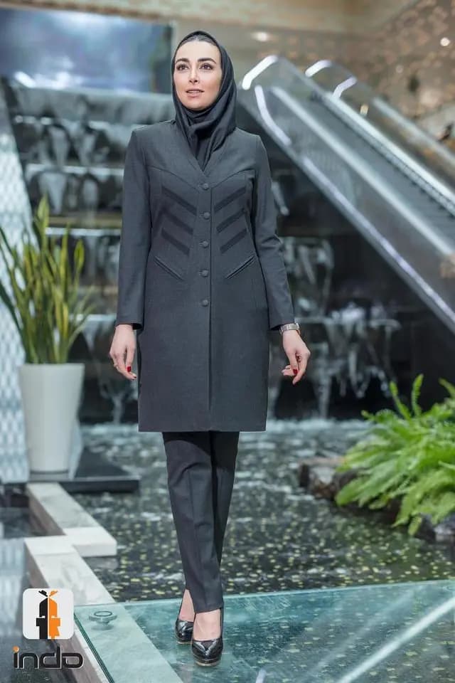 مانتو  اداری آرشیدا | مانتو اداری ایندو