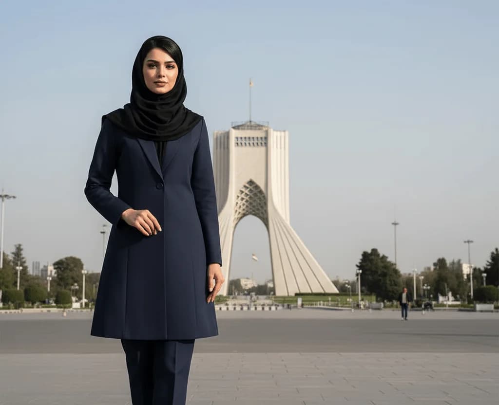 مانتو اداری تهران