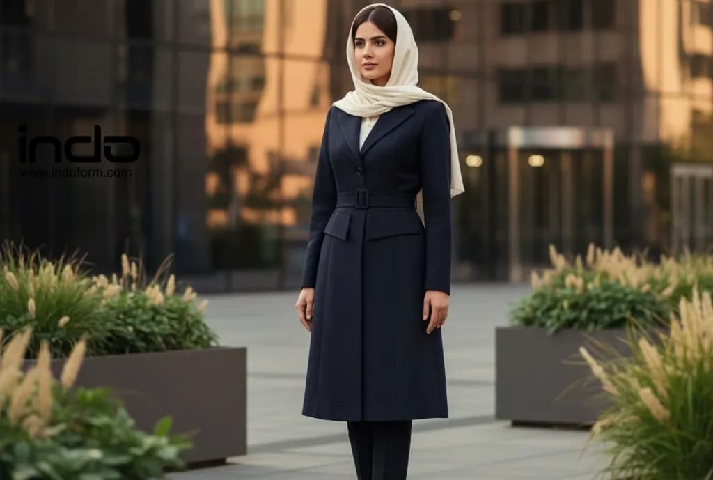 قدرت زیبایی مانتو فرم و یونیفرم اداری
