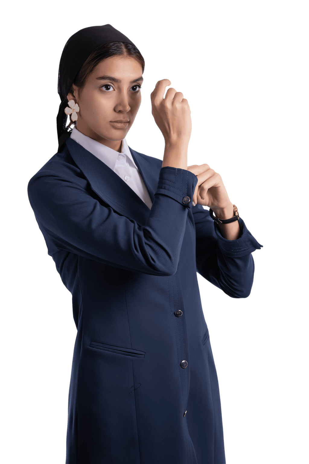 مانتو شلوار یقه آمریکایی دمسه دوزی