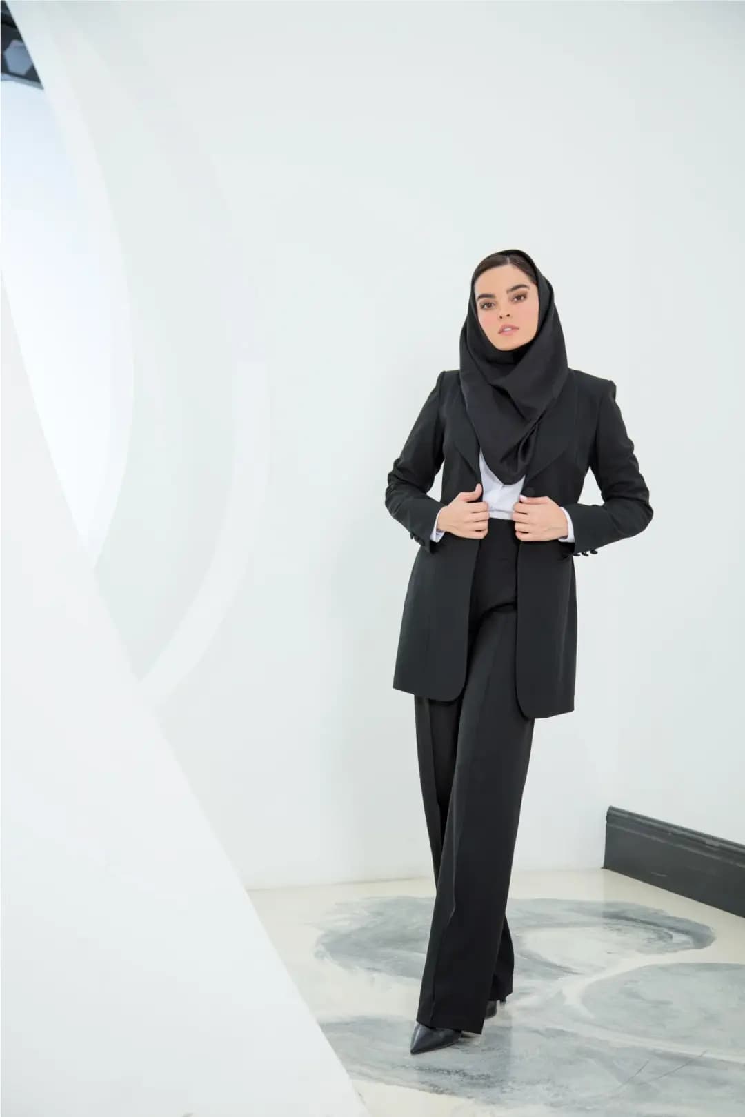 کت شلوار یقه آرشال