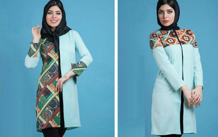 المانهای ایرانی در طراحی مانتو فرم