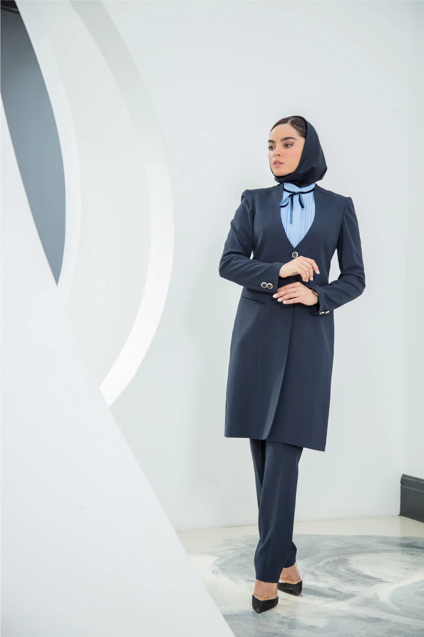 مانتو شلوار اداری ماروس | مانتو اداری ایندو