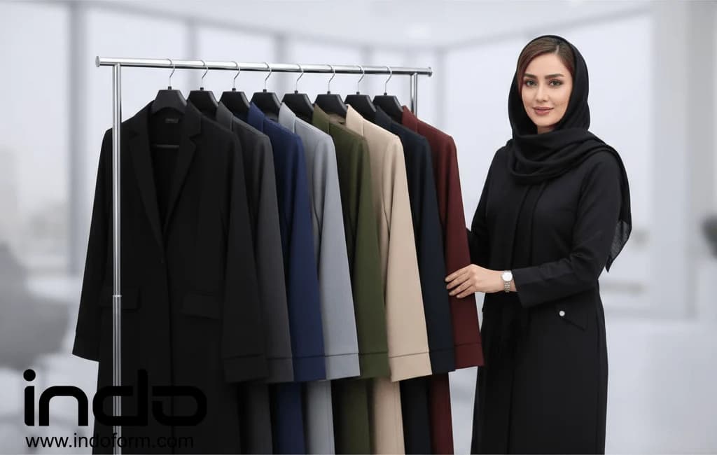 انتخاب رنگ مناسب برای مانتو اداری و خرید مانتو اداری