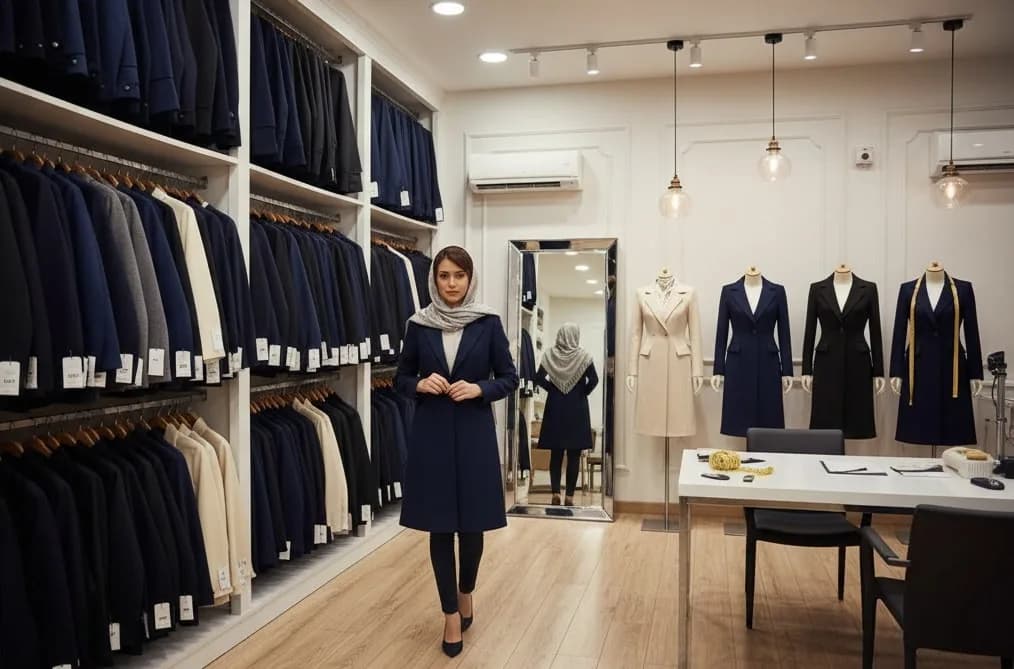 خرید مانتو اداری