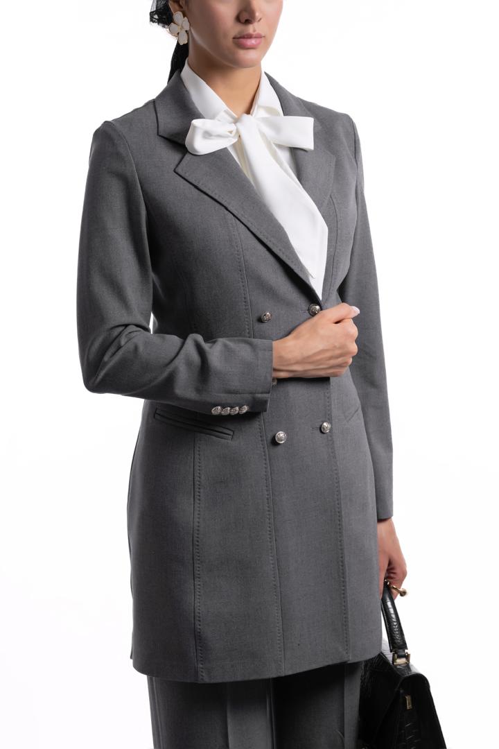 کت شلوار یقه انگلیسی تابان